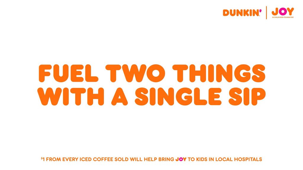 Dunkin Donuts promotional image for Day of Giving