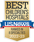 U.S. News & World Report's Best Children's Hospitals Award