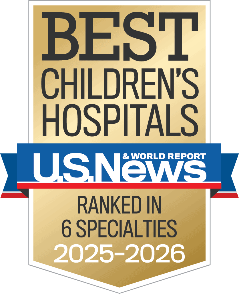 Best Children's Hospital - U.S. News & World Report - Ranked in 10 Specialties 2021-22
